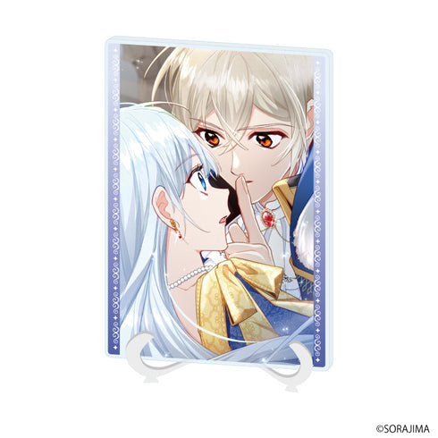 『傷だらけ聖女より報復をこめて』アクリルアートボード(A5サイズ)01/ルーア&スウェン(公式イラスト)
